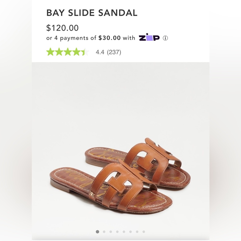 Sam Edelman brown sandals